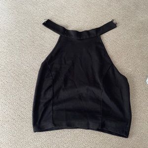 halter crop top